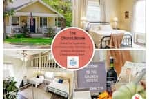 The Church House – Historic 1935 Home w/ Firepit